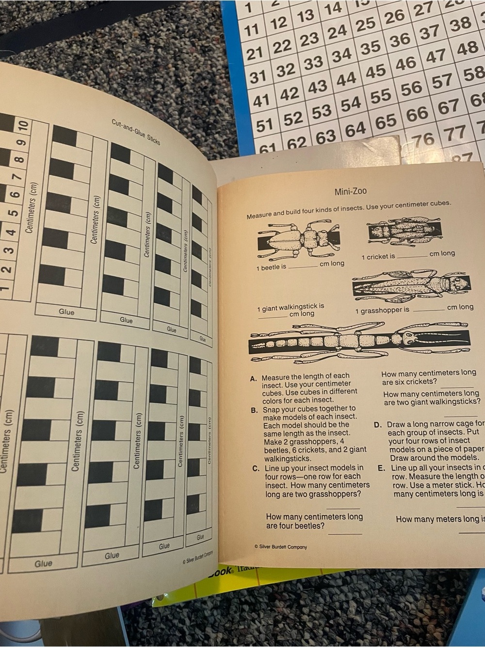 Homeschool Math Bundle - Three Test Sheets Used - Picture 9 of 14